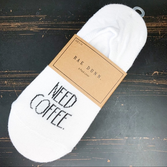 Rae Dunn Accessories - Rae Dunn No-Show Socks